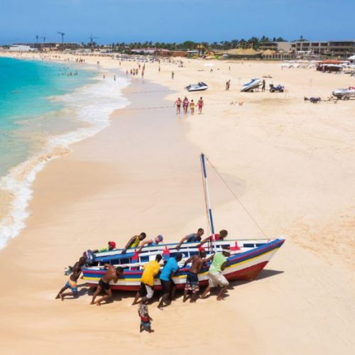 Santa Maria Pushing Boat |Why Cape Verde? |TRG Property